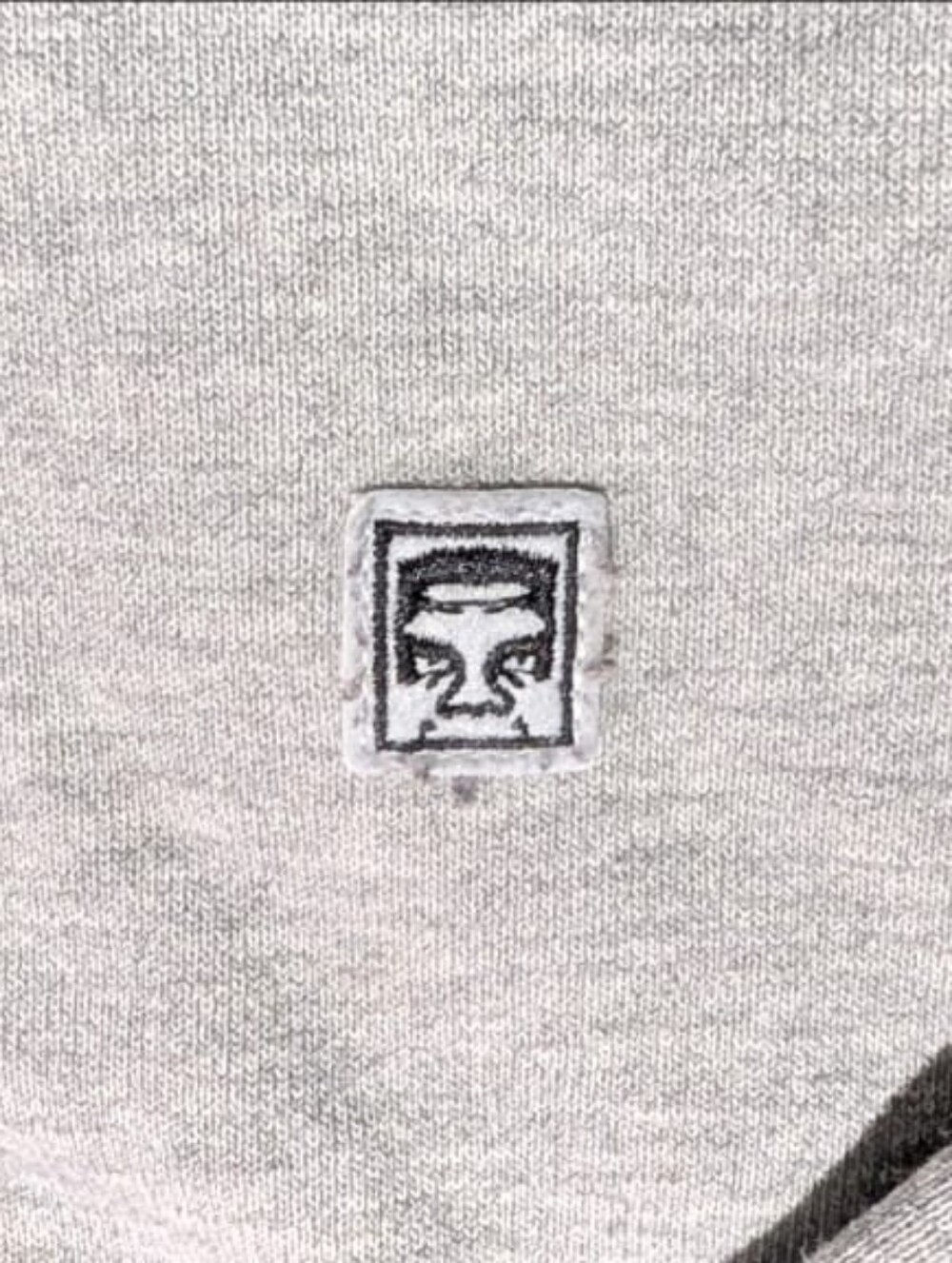 OBEY Worldwide Gray Full Zip Hoodie Men’s Large - Picture 9 of 10